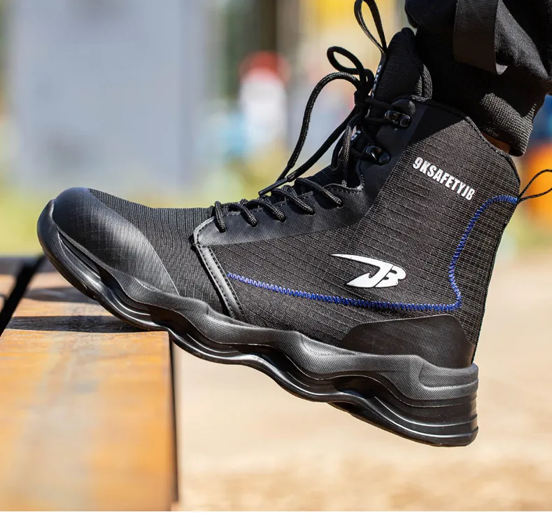 WS 104: High-top Steel-toe-cap Work Boots