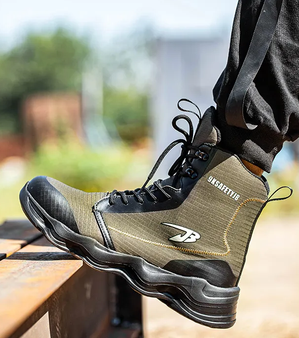 WS 104: High-top Steel-toe-cap Work Boots