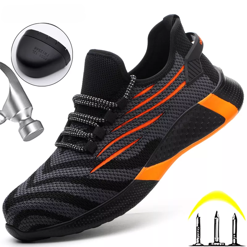 WS 101: Sports Steel Toe Protective Shoes