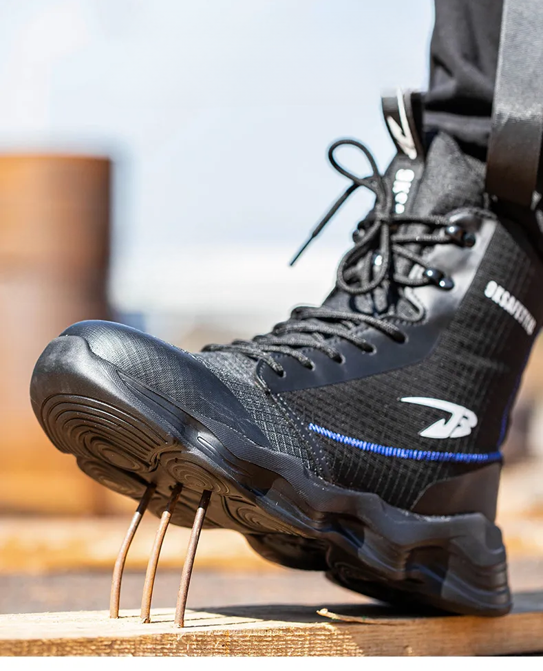 WS 104: High-top Steel-toe-cap Work Boots