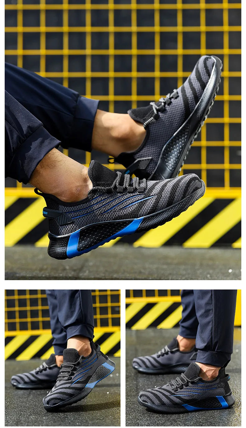 WS 101: Sports Steel Toe Protective Shoes