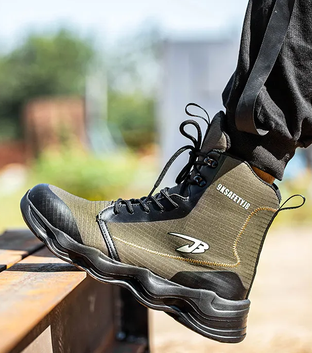 WS 104: High-top Steel-toe-cap Work Boots