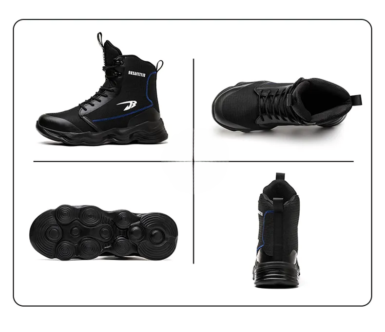 WS 104: High-top Steel-toe-cap Work Boots