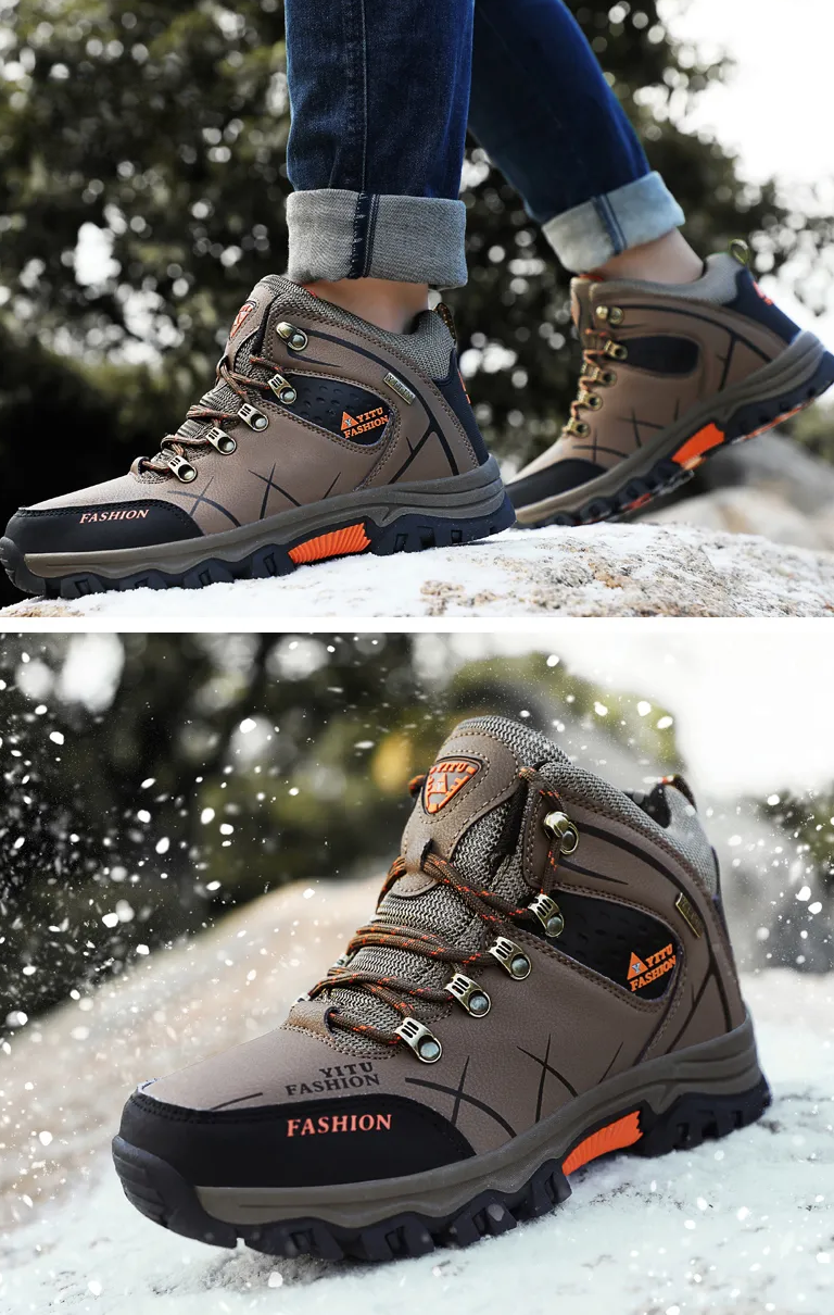 WS 105H: Waterproof Leather Outdoor Hiking Boots