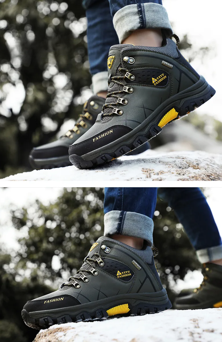 WS 105H: Waterproof Leather Outdoor Hiking Boots