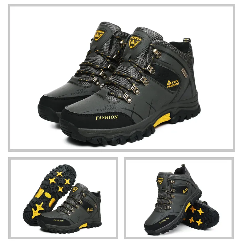 WS 105H: Waterproof Leather Outdoor Hiking Boots